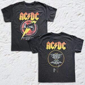 ACDC About To Rock Tracklist Vintage Style Rock Unisex T-Shirt 73